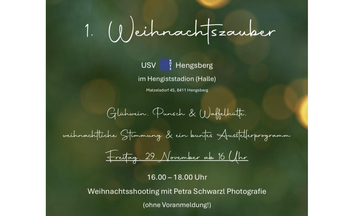 29.11.2024 1. Weihnachtszauber , Halle des Hengiststadions