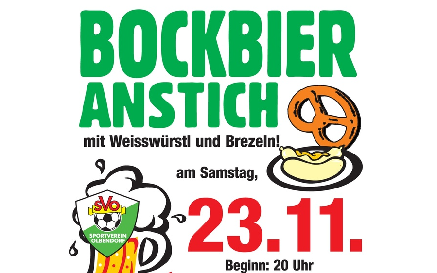 23.11.2024 SVO Bockbieranstich, Gasthaus Tury