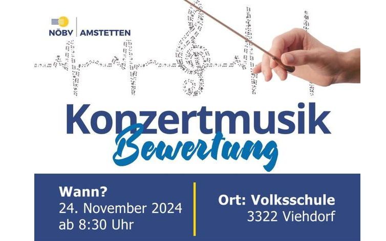 24.11.2024 Konzert-Musikbewertung der BAG des NÖ Blasmusikverbandes, VS Viehdorf