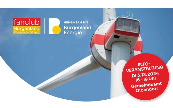 03.12.2024 Infoveranstaltung “Fanclub Burgenland Energieunabhängig“, Gemeindeamt