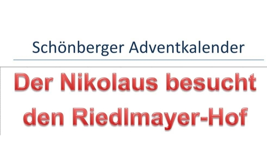 07.12.2024 Nikolaus und Glühweinstand, Winzerhof Riedlmayer