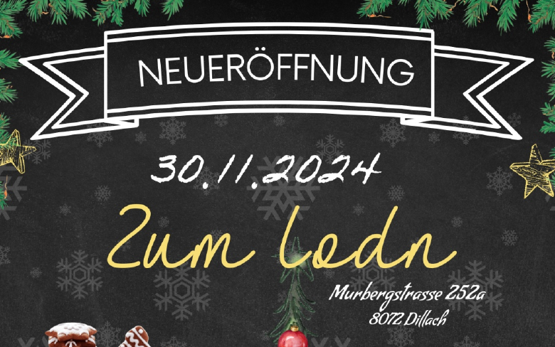 30.11.2024 Neueröffnung - Zum Lodn, Zum Lodn - Murbergstrasse 252a