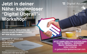 22.01.2025 “Digital Überall“ - Workshop, Volksschule Wildalpen