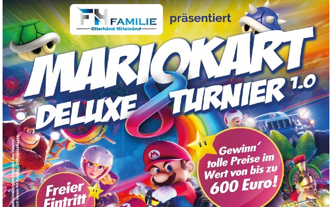 Mario Kart Turnier, Verein FH-Familie Ollerhånd Miteinånd