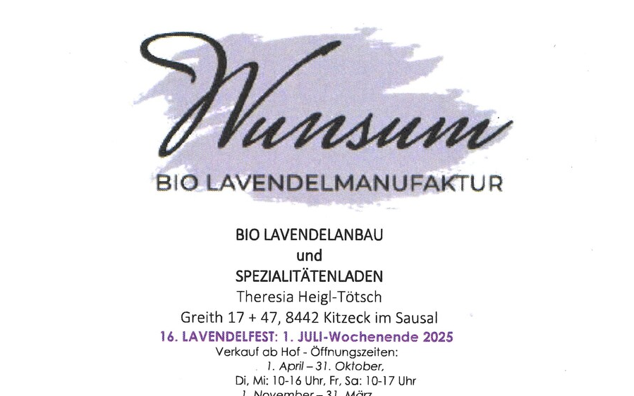 05.07.2025 16. Lavendelfest, Biohof Wunsum