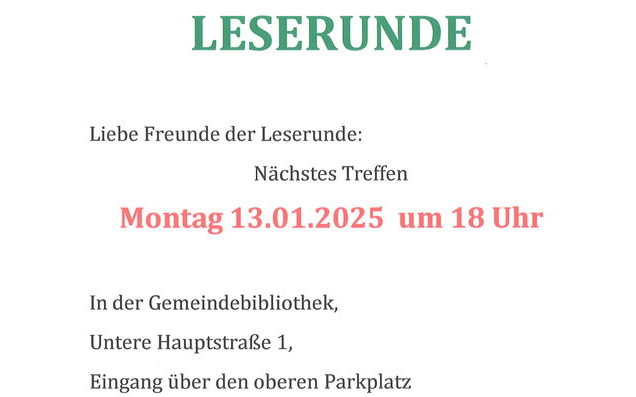 Leserunde