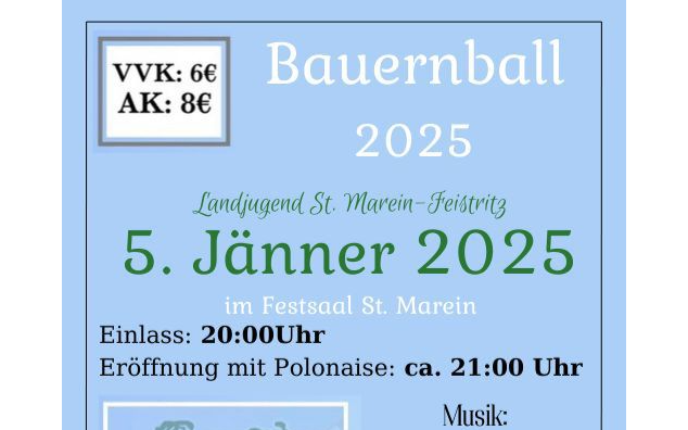 Bauernball 2025