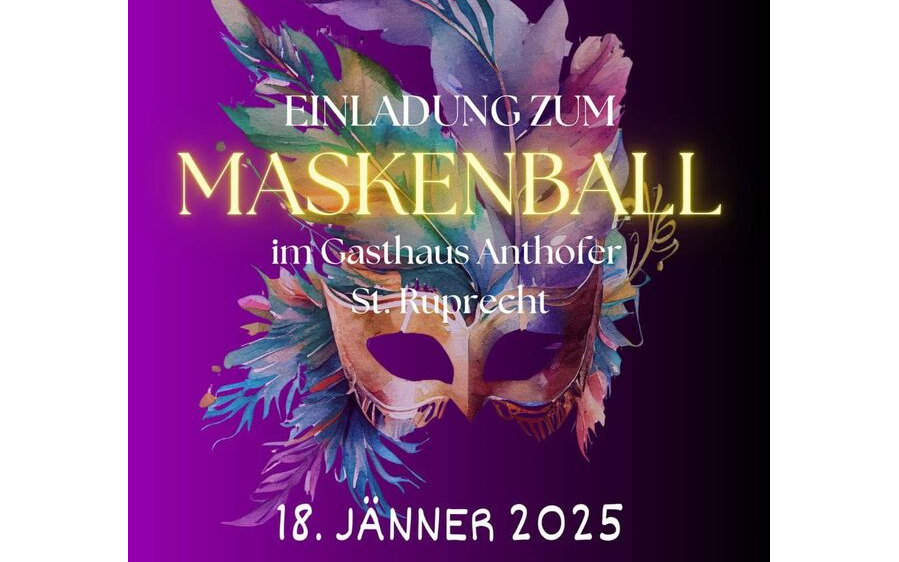 18.01.2025 Maskenball, Gasthof Anthofer