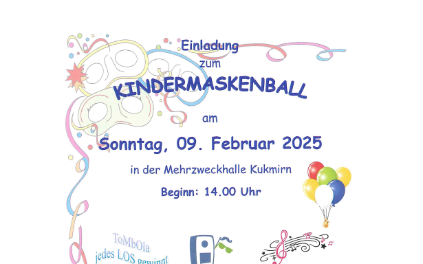 Kindermaskenball der SPÖ der Marktgemeinde Kukmirn