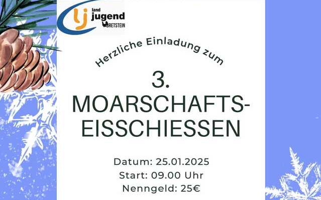 25.01.2025 3. Moarschaftseisschiessen, Bretstein